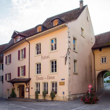 Hotel Demi-Lune Saint-Ursanne Exterior foto